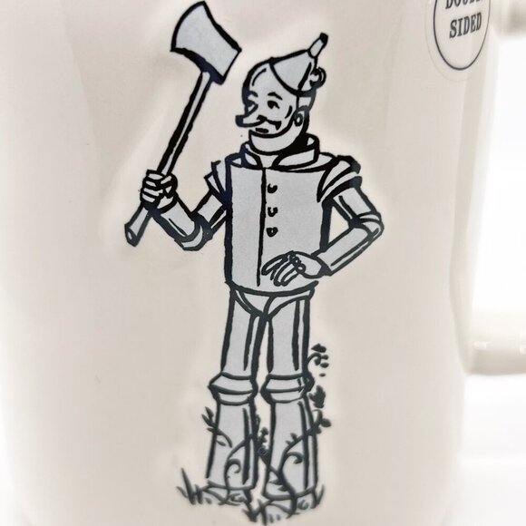 Rae Dunn Wizard of Oz Tin Man Big Hearted Mug - NEW - Picture 6 of 7
